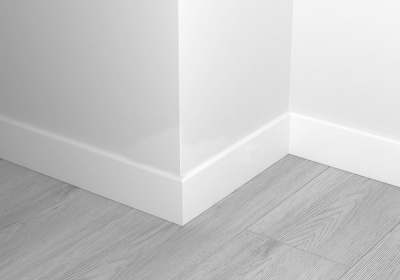 Кварцевый плинтус Alpine Floor Grand Sequoia 11-00 Белый матовый